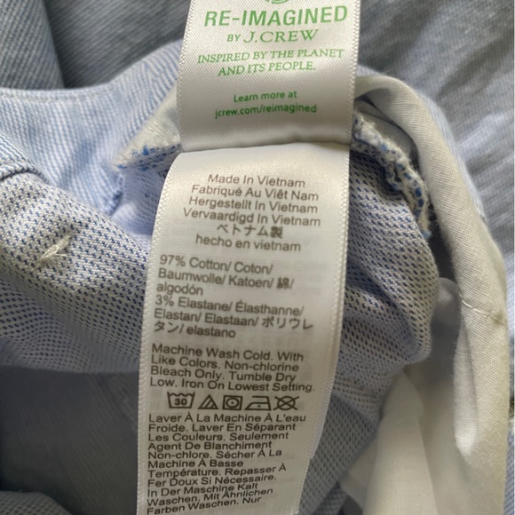 J Crew Wide Leg Crop Pant size 28 - Picture 7 of 7